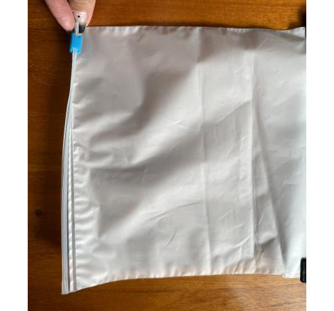 Waterproof zipper bag